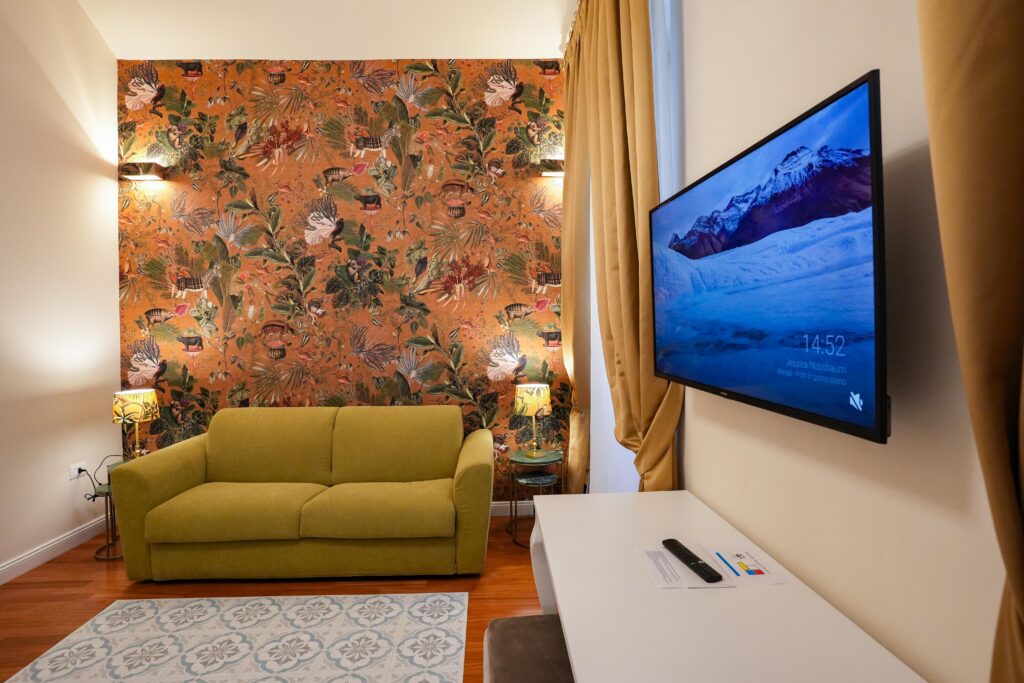 TV a schermo piatto Luxury Room Cagliari